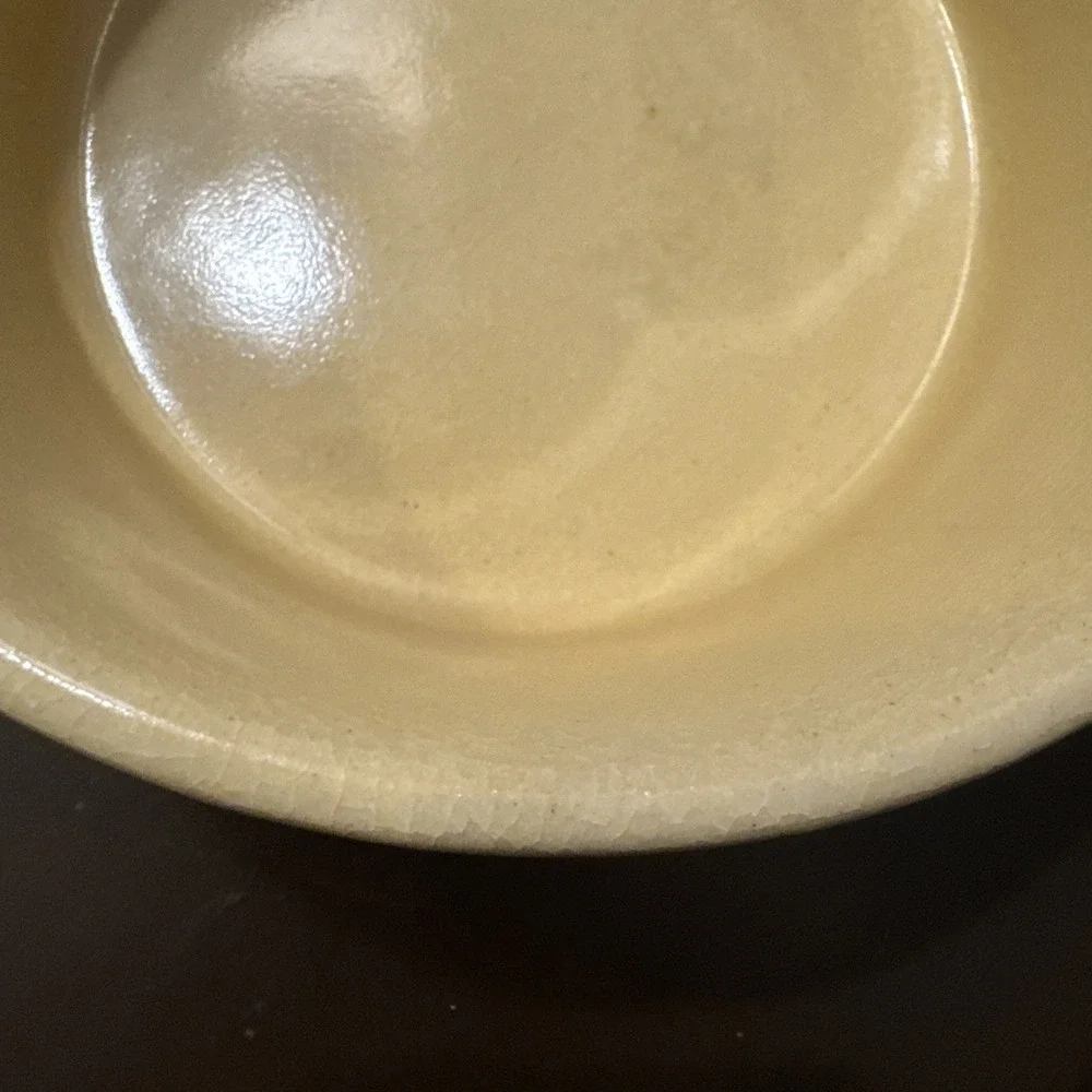 Vintage RRP‎ Roseville Pottery Dog Bowl 5 1/2